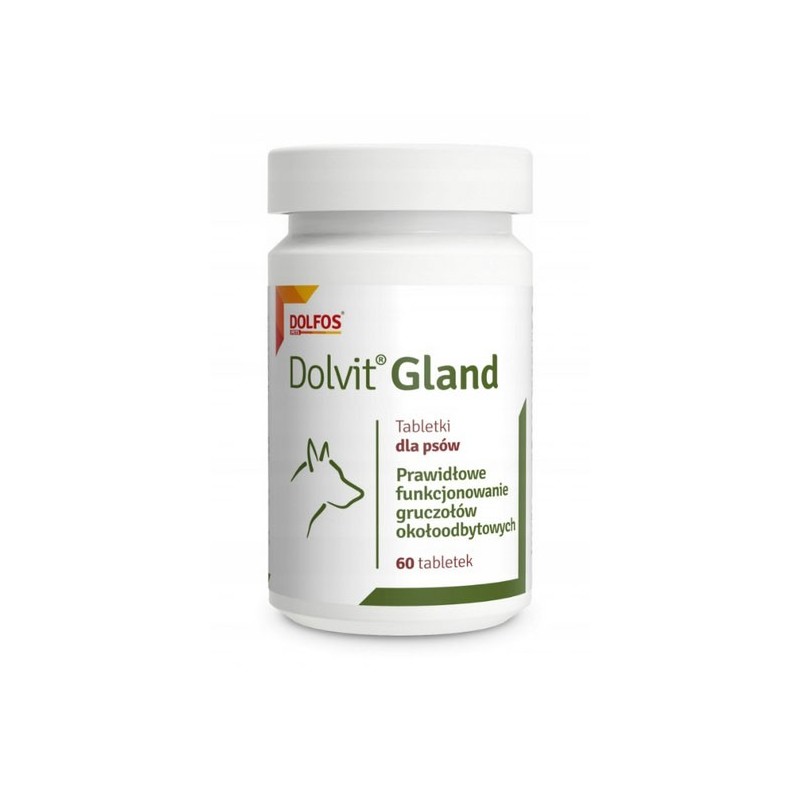 DOLFOS Dolvit Gland Pies 60 tabl. - prawidłowe funkcjonowanie gruczołów okołoodbytowych