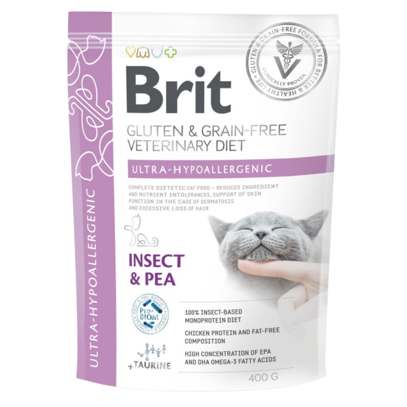 BRIT Grain Free Veterinary Diets Cat Ultra-Hypoallergenic 5 kg