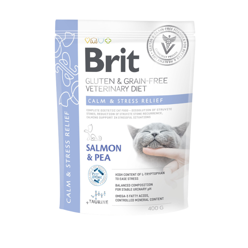 BRIT Grain Free Veterinary Diets Cat Calm and Stress Relief 5 kg