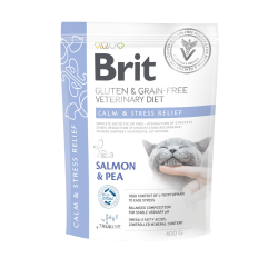 BRIT Grain Free Veterinary Diets Cat Calm and Stress Relief 400g