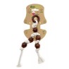 ECOMFY Zabawka Dental Toother Eco Woody 26 cm - 6 elementów