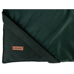 AMIPLAY Mata Velurowa Siena - Zielony XL