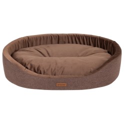 AMIPLAY Legowisko owalne Siena - Brązowy L
