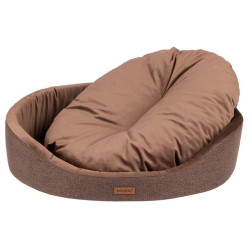 AMIPLAY Legowisko owalne Siena - Brązowy L