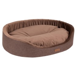 AMIPLAY Legowisko owalne Siena - Brązowy XL