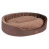 AMIPLAY Legowisko owalne Siena - Brązowy XL