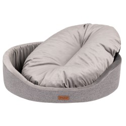AMIPLAY Legowisko owalne Siena - Szary M