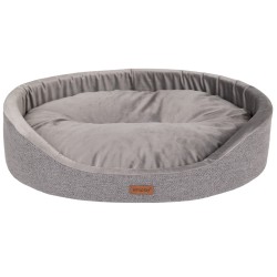 AMIPLAY Legowisko owalne Siena - Szary XL