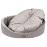 AMIPLAY Legowisko owalne Siena - Szary XL
