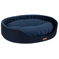 AMIPLAY Legowisko owalne Siena - Granatowy S