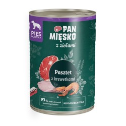 PAN MIĘSKO z ziołami - pasztet z krewetkami 400g 6x 400g