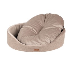 AMIPLAY Legowisko owalne Siena - Beżowy M