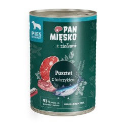 PAN MIĘSKO z ziołami - pasztet z tuńczykiem 400g 400g