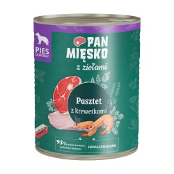 PAN MIĘSKO z ziołami - pasztet z krewetkami 800g