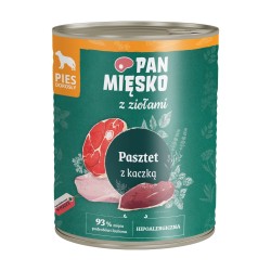 PAN MIĘSKO z ziołami - pasztet z kaczką 800g