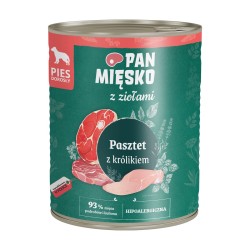 PAN MIĘSKO z ziołami - pasztet z królikiem 800g