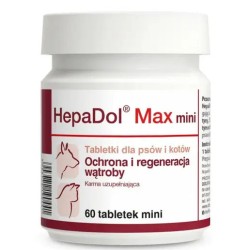 DOLFOS Hepadol Max - ochrona i regeneracja wątroby 60 tabl. MINI