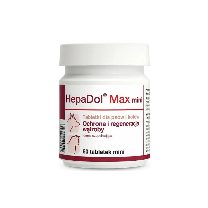 DOLFOS Hepadol Max - ochrona i regeneracja wątroby 60 tabl. MINI