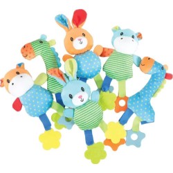 ZOLUX Zabawka pluszowa dla szczeniaka Rio królik 29cm - zielony