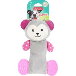 ZOLUX Zabawka pluszowa Maxou gryzak 21,5cm - szary