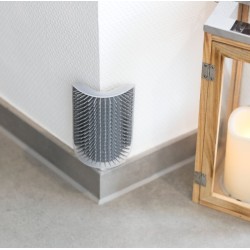 TRIXIE Szczotka narożna dla kotów 8 x 13 cm - szara