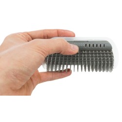 TRIXIE Szczotka narożna dla kotów 8 x 13 cm - szara