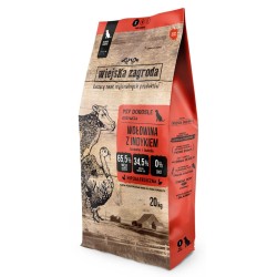 WIEJSKA ZAGRODA PIES Wołowina z indykiem - rozmiar chrupek S 2 kg