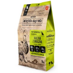 WIEJSKA ZAGRODA PIES Kaczka z gruszką - rozmiar chrupek L 2 kg