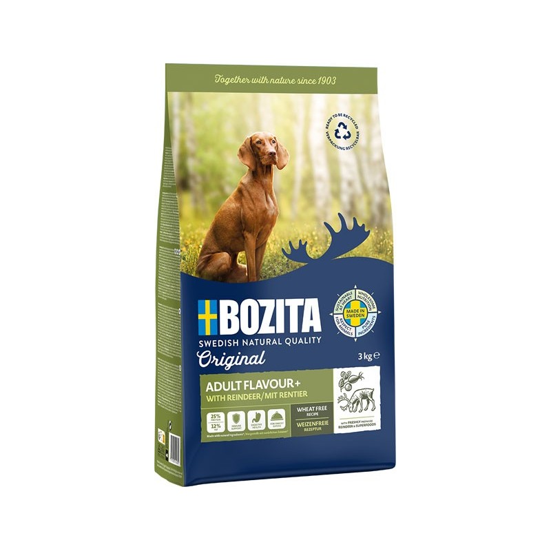 BOZITA Original Adult Flavour Plus 3 kg