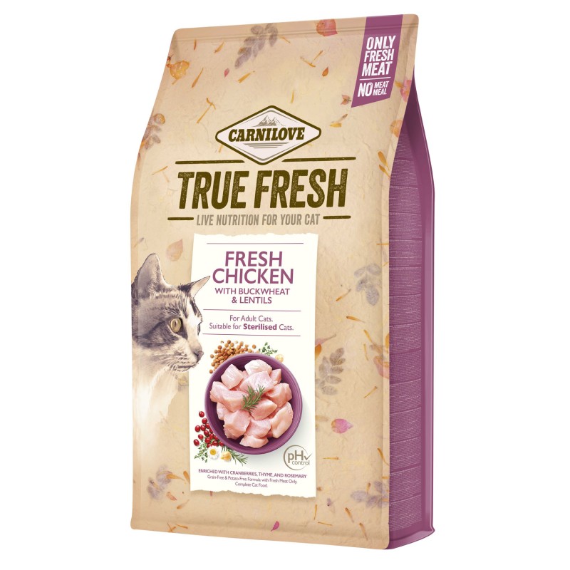 CARNILOVE True Fresh Cat Chicken dla kota 1,8 kg