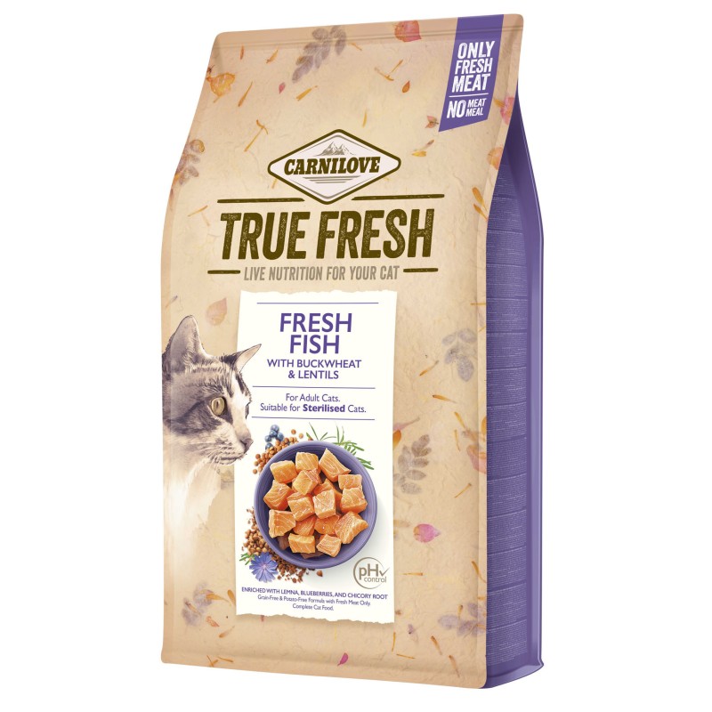 CARNILOVE True Fresh Cat Fish dla kota 4,8kg