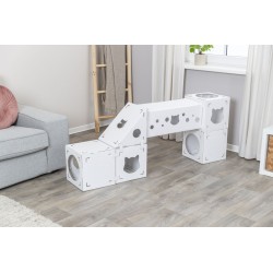 TRIXIE Finca Felice Domek kartonowy dla kota 125 x 62 x 62 cm - biały