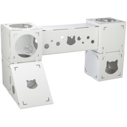 TRIXIE Finca Felice Domek kartonowy dla kota 125 x 62 x 62 cm - biały