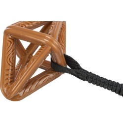 TRIXIE CityStyle Romb na linie - zabawka TPR dla psa 18cm / 38cm