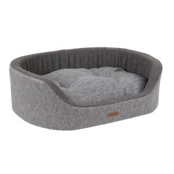 AMIPLAY Legowisko Elipsa 2 in 1 Malmo - Szary S