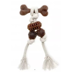 ECOMFY Zabawka Dental Toother Eco Woody 20 cm - Kość