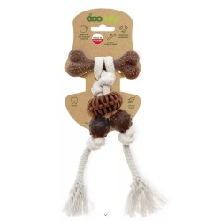 ECOMFY Zabawka Dental Toother Eco Woody 20 cm - Kość
