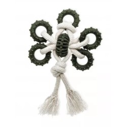 ECOMFY Zabawka Dental Toother Eco Olive 20 cm - Motyl