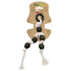 ECOMFY Zabawka Dental Toother Eco Olive 26 cm - 6 elementów