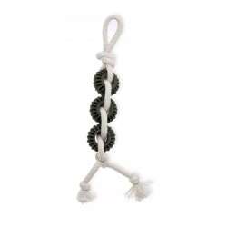 ECOMFY Zabawka Dental Toother Eco Olive 30 cm - 3 elementy