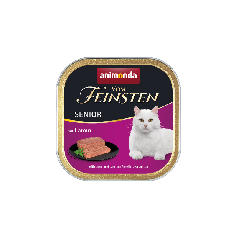 ANIMONDA Cat Vom Feinsten Senior - Jagnięcina 100g