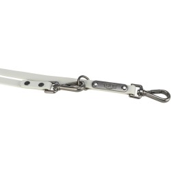 TRIXIE CityStyle Smycz regulowana dla psa PVC - jasnoszary S-M