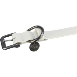 TRIXIE CityStyle Obroża dla psa PVC - jasnoszary S-M