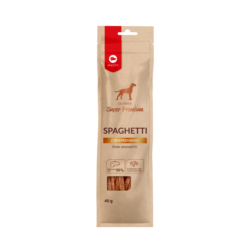 MACED Spaghetti z wieprzowiną 40g