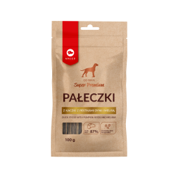 MACED Pałeczki z kaczki z pestkami dyni i melisą 100g