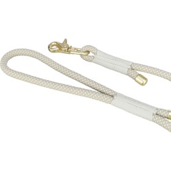 TRIXIE Soft Rope Smycz dla psa -  szary/jasnoszary