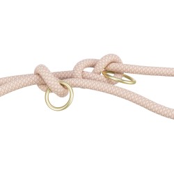 TRIXIE Soft Rope Smycz regulowana dla psa - różowy/jasnoróżowy
