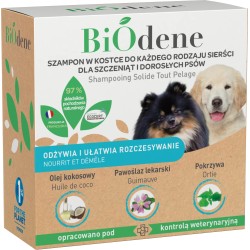 FRANCODEX Szampon Biodene w kostce dla psów i szczeniąt 100ml / 1 szt.