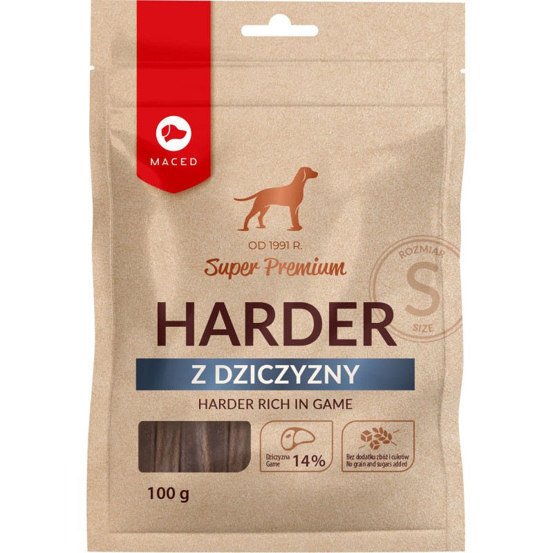 MACED Super Premium Harder z dziczyzny Rozm. S 100g