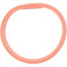 TRIXIE Silikonowa obręcz z lampą błyskową - koralowa M-L